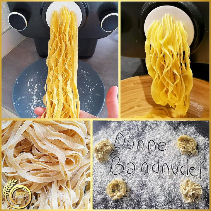 MY Pasta - dünne Bandnudeln - Zubehör für Pastamaker - Pasta Disc kompatibel mit Pasta Maker Avance