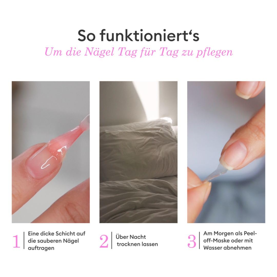 Manucurist SOS-Maske – Nagelpflege - Nachtmaske für Nägel – Nail Care Mask for Nails - Pflege beschä