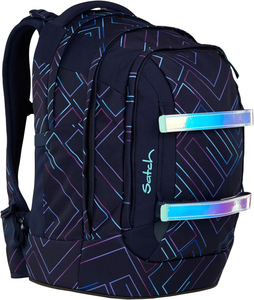 Satch Pack ab 5. Klasse ergonomisch 30L Stauraum standfest Organisationstalent Einheitsgrösse Purple