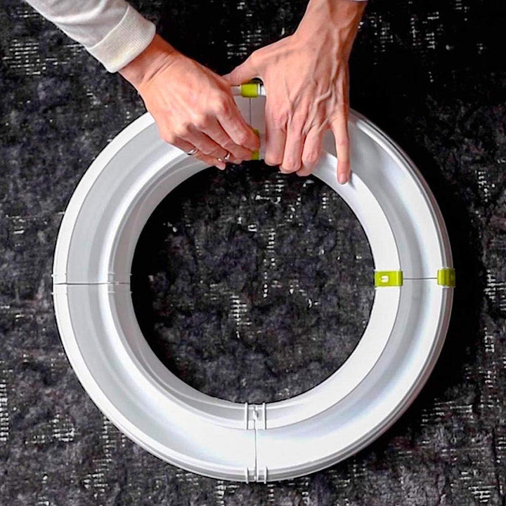 Ferplast Katzenspielzeug MAGIC CIRCLE, Spiel für Katzen Modular Circuit, Farbball Inklusive, Ø 40 x