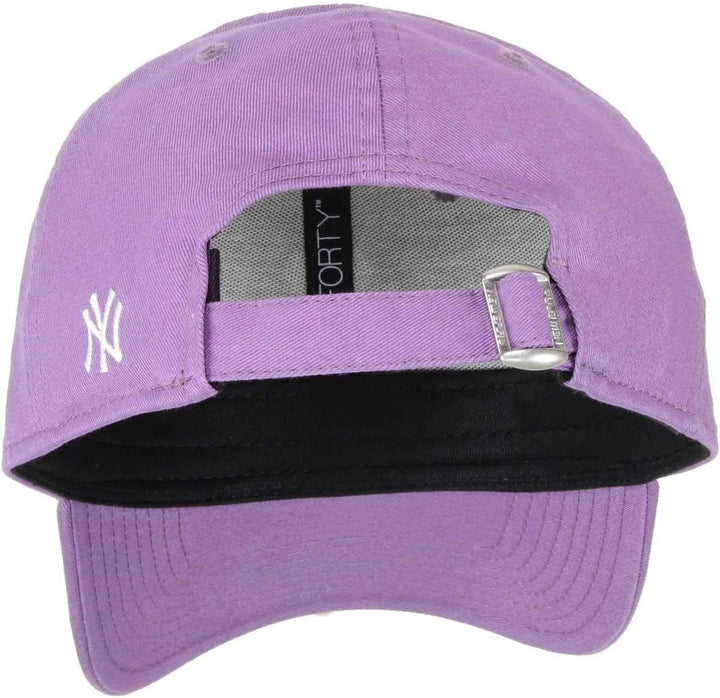 New Era MLB Cap verstellbar Basecap 9forty Baseball Kappe NY LA Rear Logo Einheitsgrösse Yankees-Pur