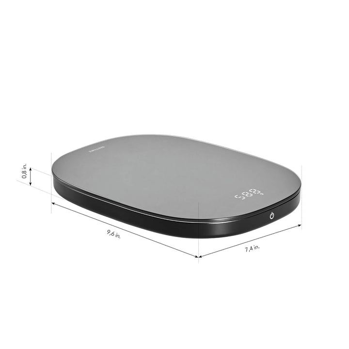 ZWILLING Enfinigy Digitale Küchenwaage, max. Gewicht: 10 kg, Gramm und Unzen, 0,1 g Genauigkeit, Sch