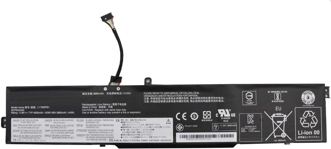L17M3PB1 L17D3PB0 5B10Q71254 L17C3PB0 5B10Q71252 5B10Q71251 5B10W67266 5B10W67404 Laptop Batterie Er