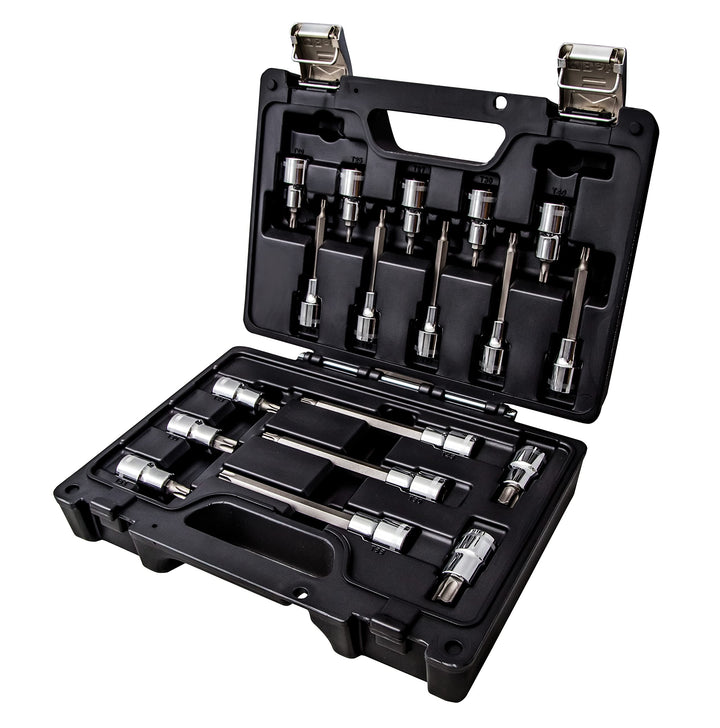 Beta 923E-TX/C18 - Steckschlüsselsatz, 18teilig, für Torx®-Schrauben (Art. 923TX), im Kasten Vorgäng