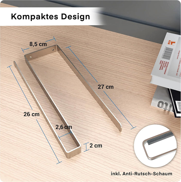 Küchenrollenhalter ohne Bohren | Hochwertiger Küchenrollen Halter | Küchen Organizer | Ideal für ZEW