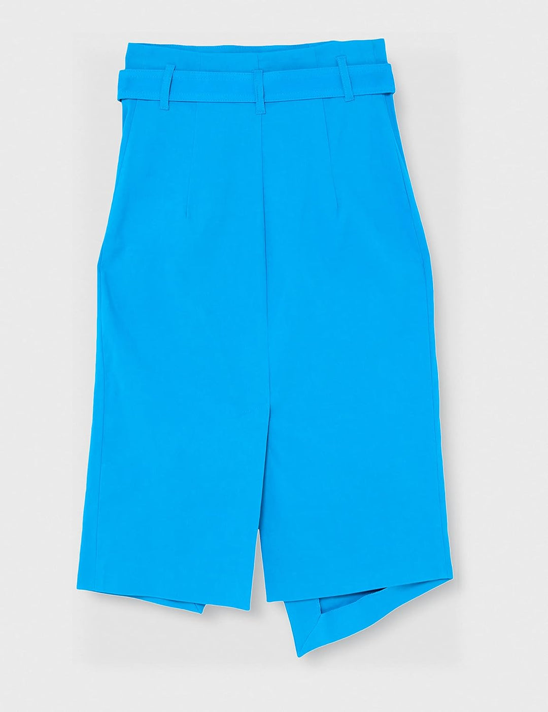 Pinko Damen IVRA Gonna LINO Stretch Con FI Rock, F71_BLU DIRETTORIO, 36