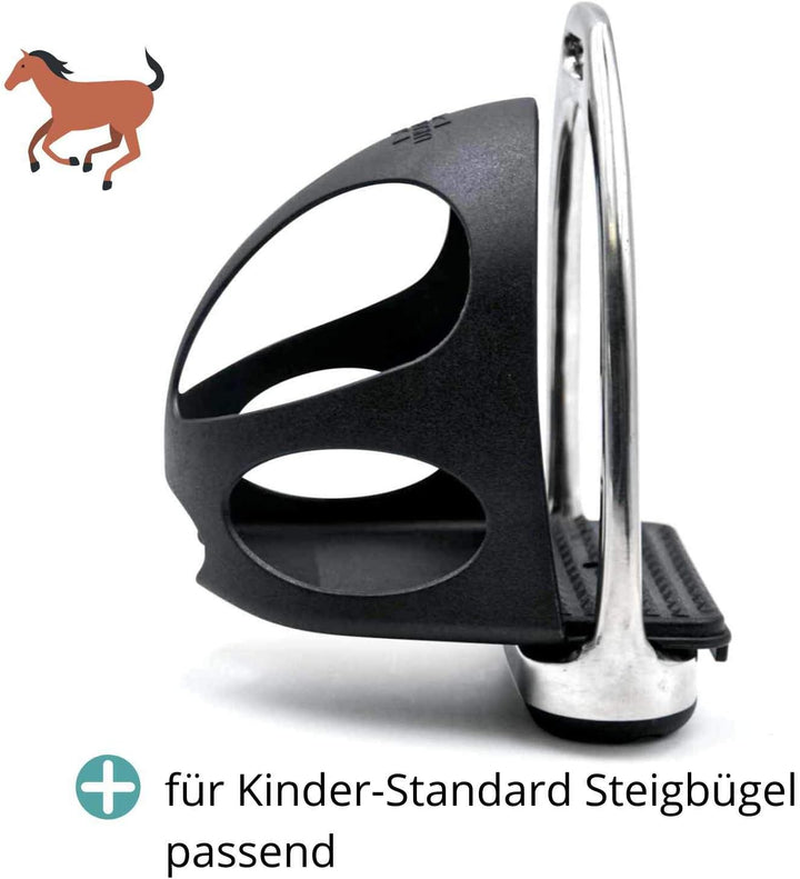 Compositi Steigbügeleinlage mit Durchrutschschutz 1 Paar = 2 Stück Durchrutschschutz Steigbügel für
