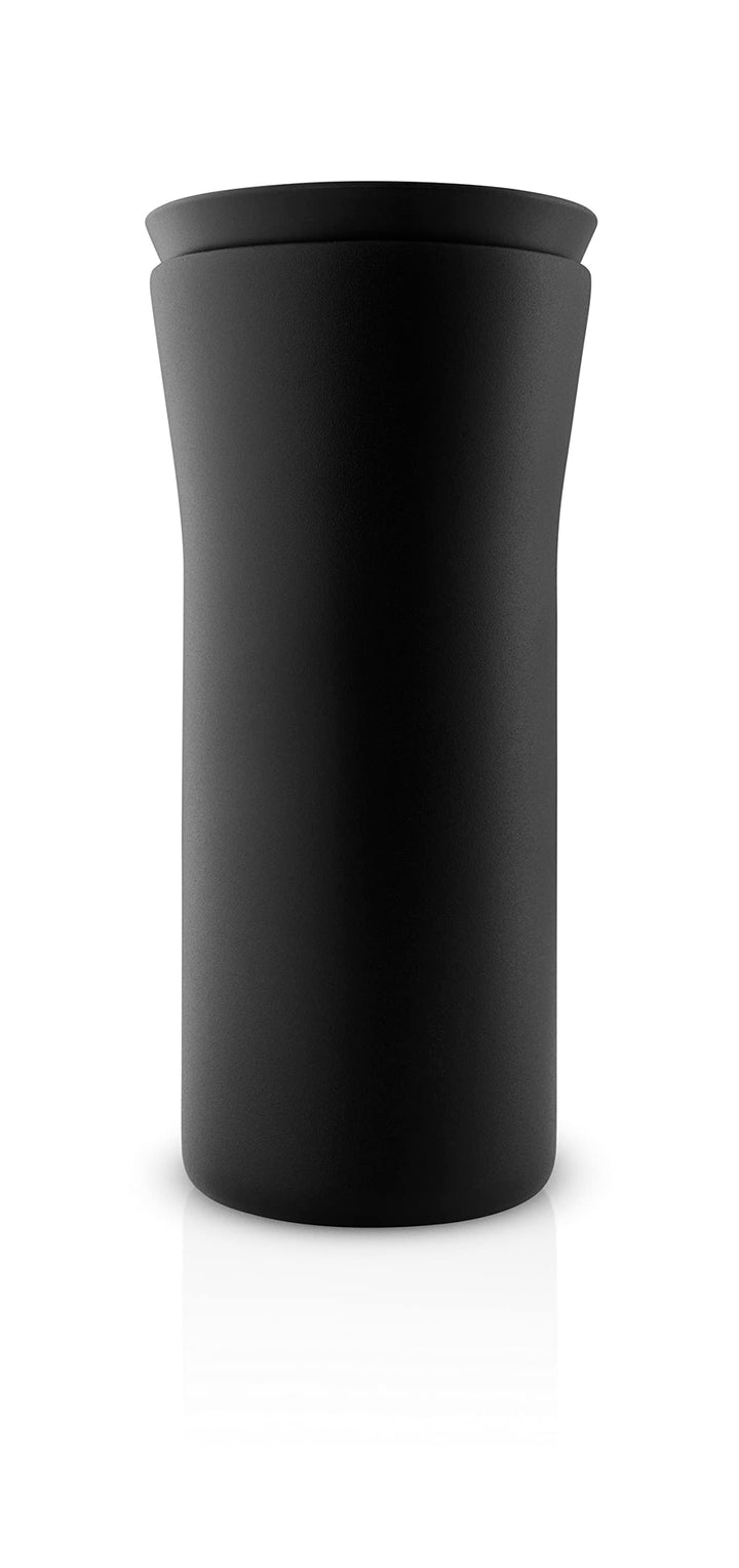 EVA SOLO | City to Go Cup 0,35l Black | Praktischer doppelwandiger Thermobecher, der Sich einfach mi