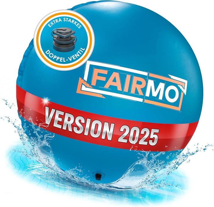 FAIRMO Das ultimative Poolkissen Winter XXL (rund) Luftkissen (4 Meter Durchmesser) für winterfeste