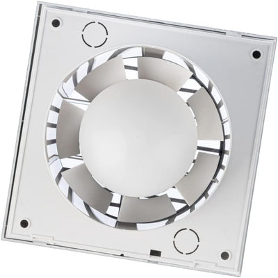 EUROPLAST Ø 100mm Badlüfter Wandlüfter Ventilator Wandventilator Abluftventilator - Kunststoff - Ant