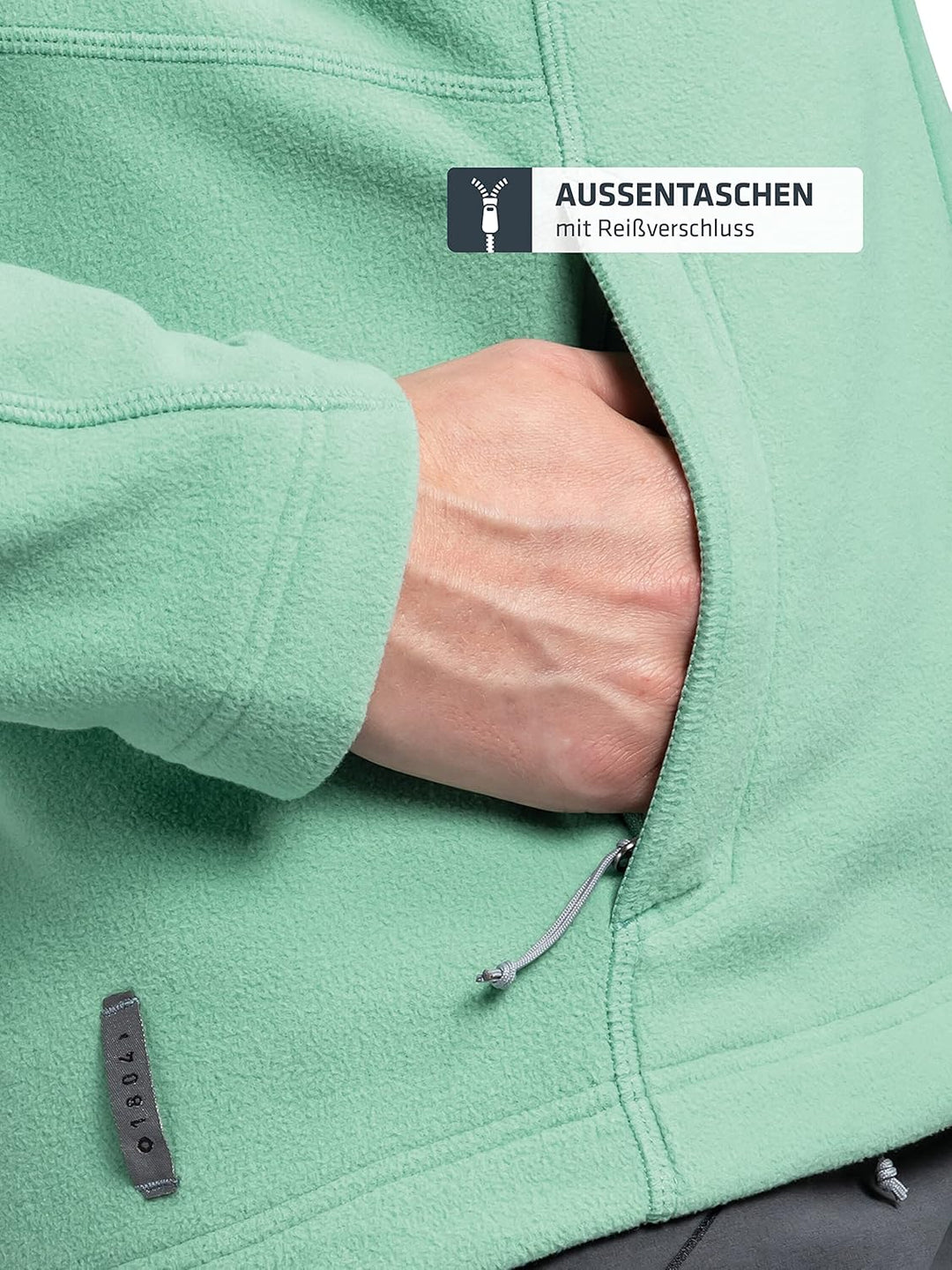 Schöffel Damen Fleece Jacket Leona3 matcha mint 46, matcha mint 46