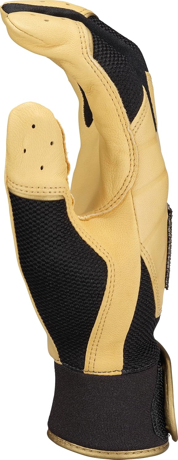 Rawlings Pro Preferred Baseball-Schlaghandschuhe Erwachsene Medium Carmel/Black, Erwachsene Medium C