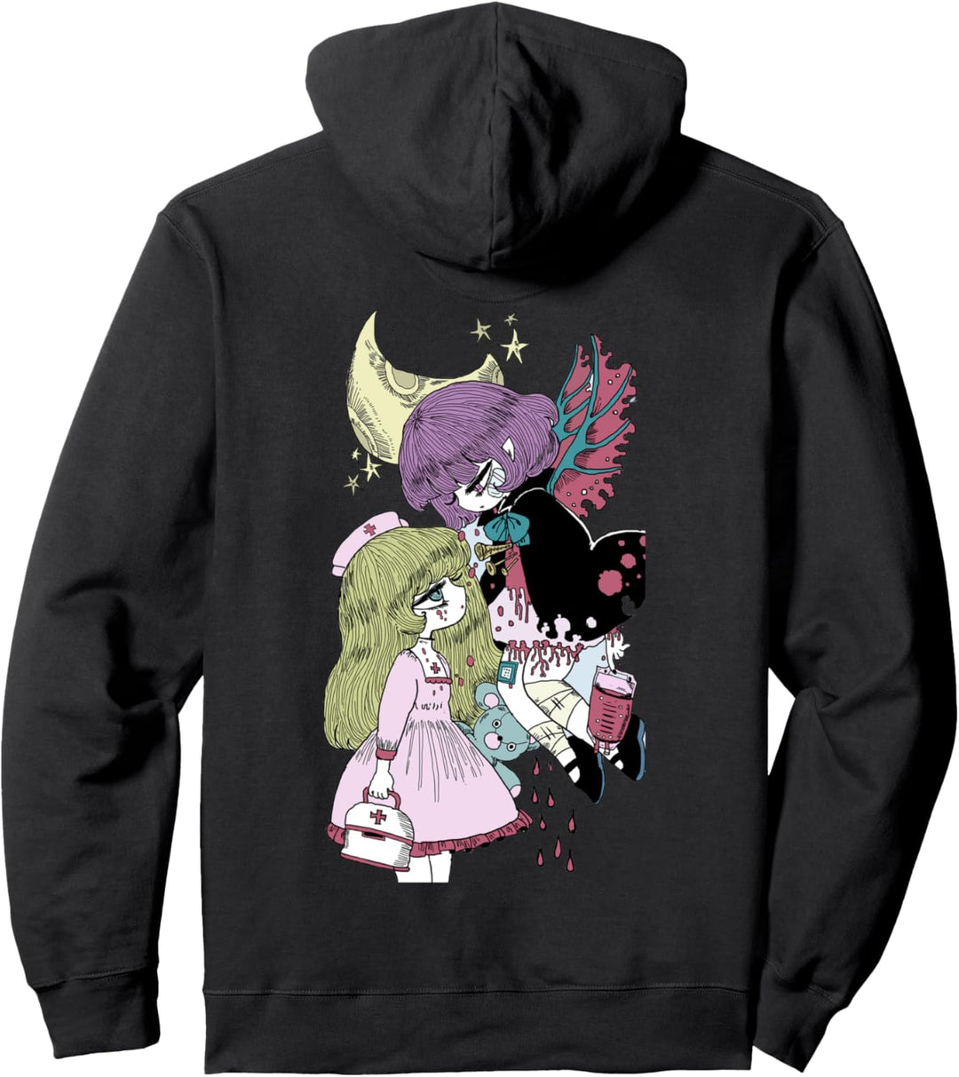 SHI-T-0003-Vampir Pullover Hoodie