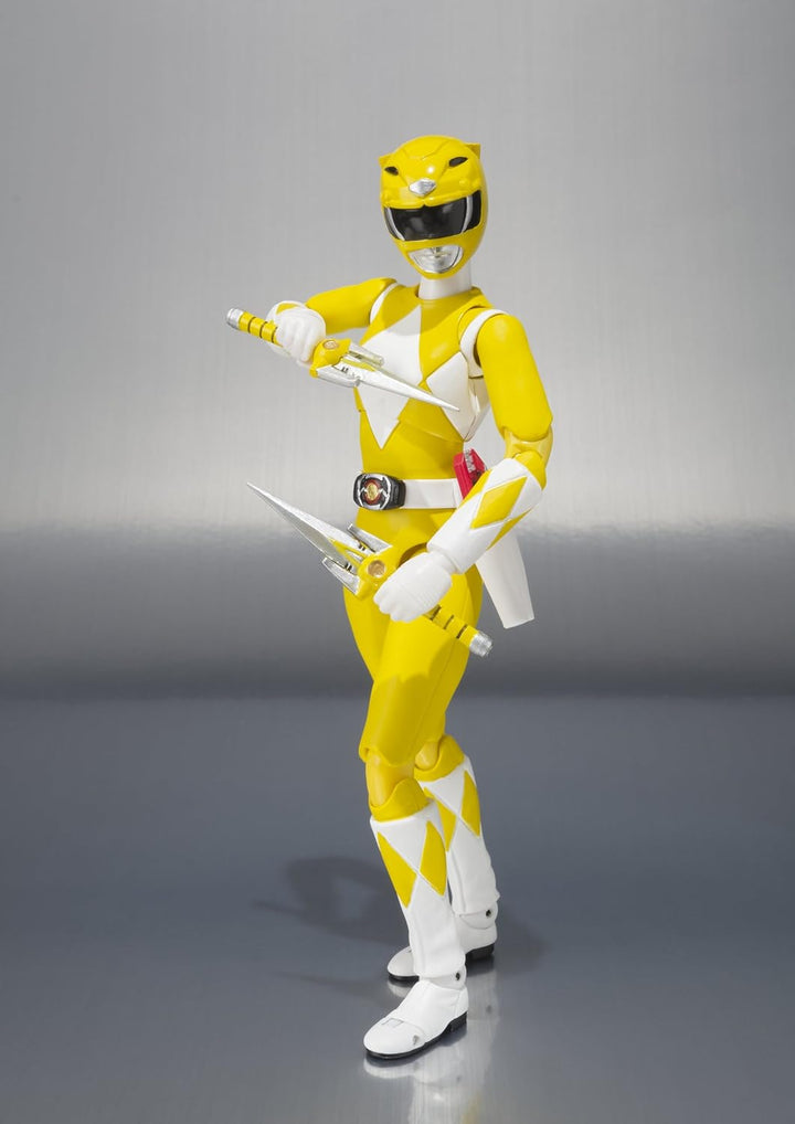 BANDAI Tamashii Nationen S.H. Figuarts gelb Ranger Power Rangers Action Figur