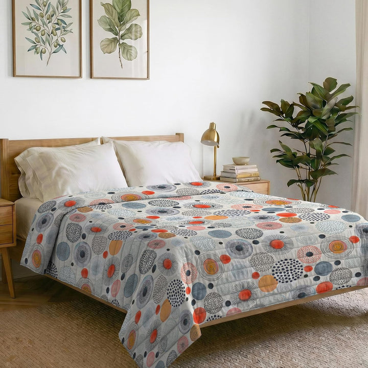 Fantasy Estivo Doubleface Sommersteppdecke, 260x270cm, Acquerello, Microfiber, Doppel Acquerello Dop