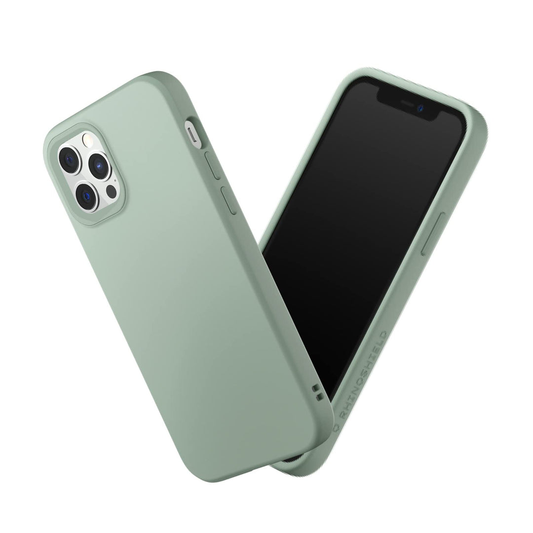 RhinoShield Case kompatibel mit [iPhone 12/12 Pro] | SolidSuit - Stossdämpfende & schlanke Schutzhül