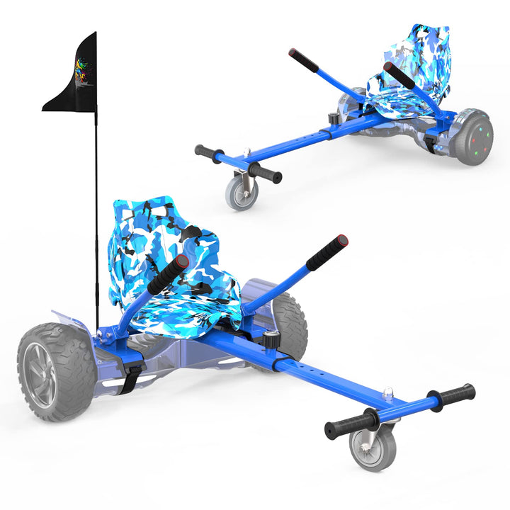RCB Hoverboard Sitz, Go-Kart Zubehör für Hoverboards, Hoverboard mit Sitz passend für Aller 6.5"-10"