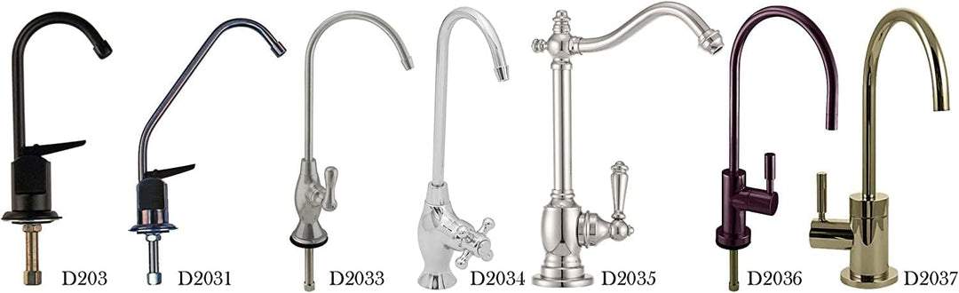 Westbrass D203-NL-50 15,2 cm Touch-Flo Style reiner Kaltwasserspender, 1 Stück, Pulverbeschichtung,