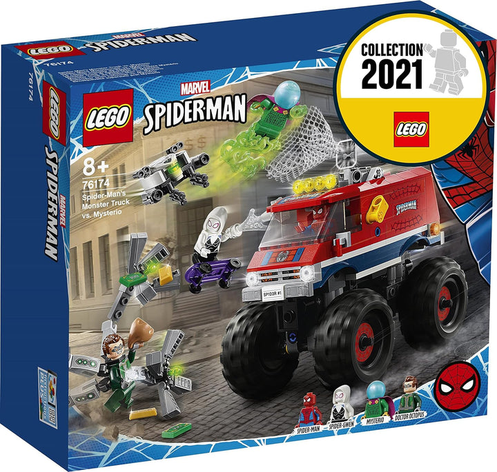 LEGO 76174 Super Heroes Spider-Mans Monstertruck vs. Mysterio