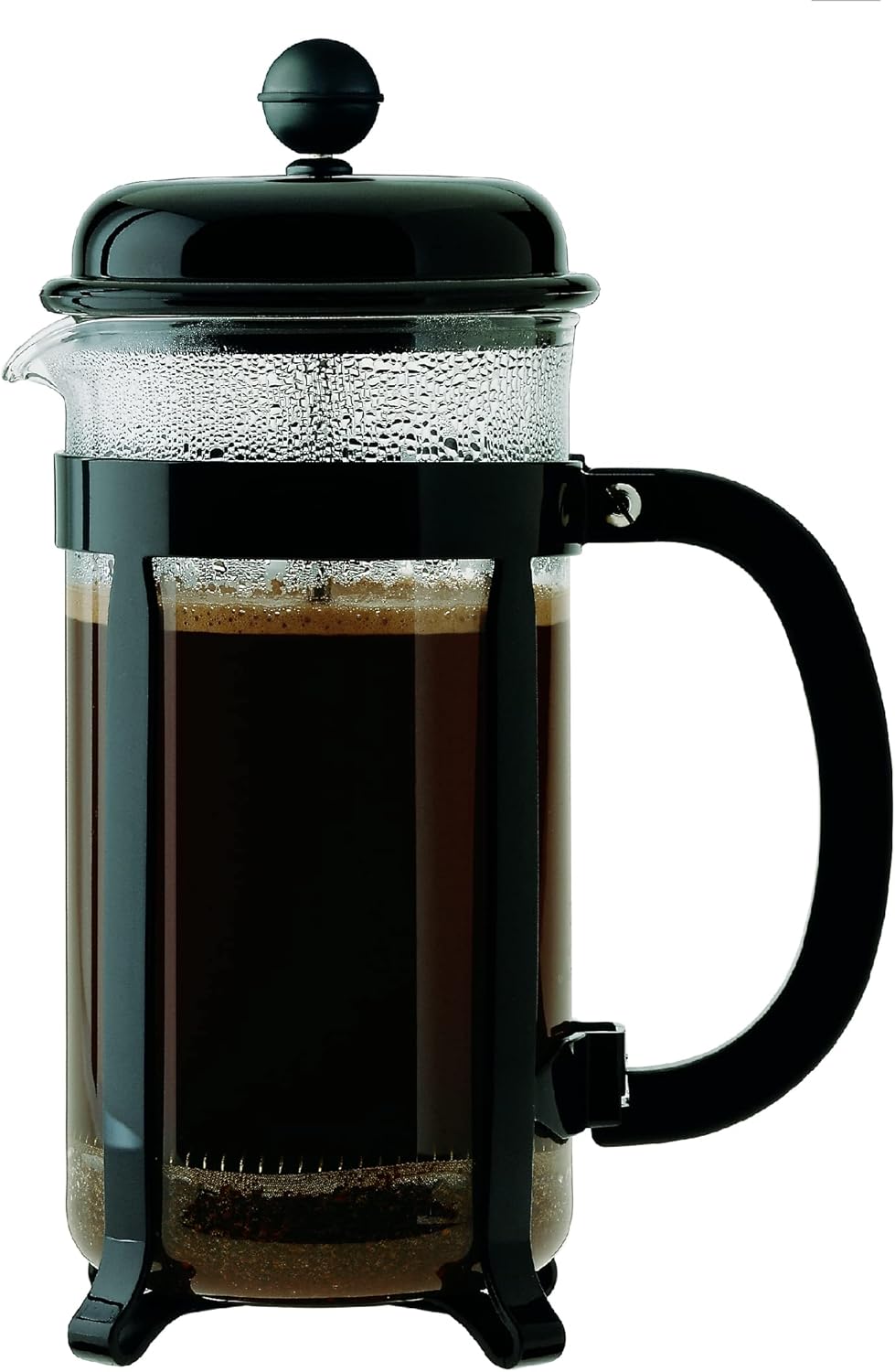 Bodum Java French Press Kaffee- und Teebereiter mit bruchsicherer SAN-Kunststoff-Karaffe, 100 ml, Sc