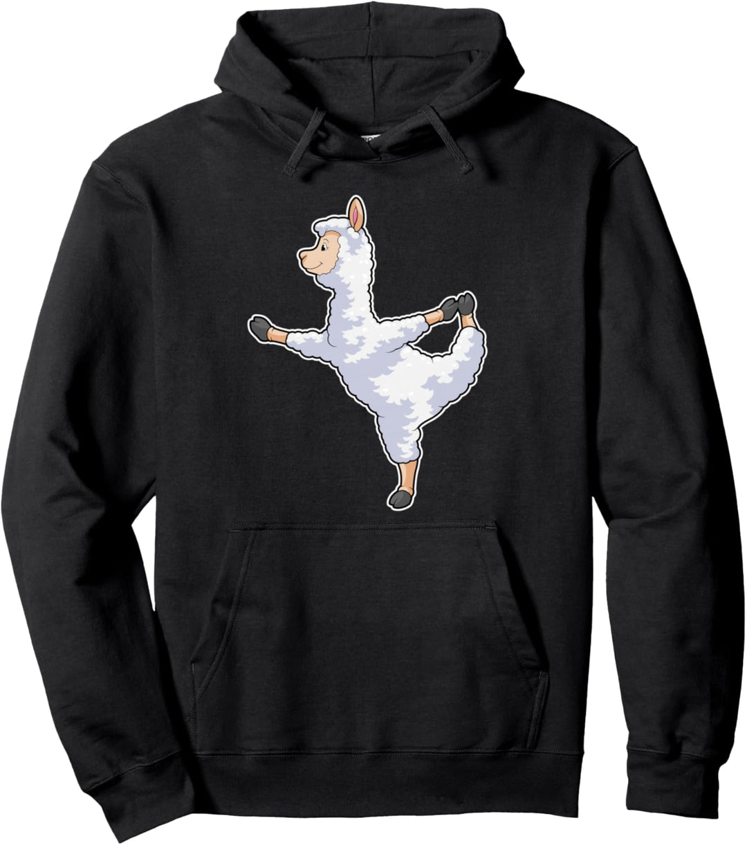 Lama Yoga Fitness Gymnastik Pullover Hoodie