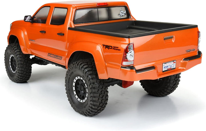 1/10 2015 Toyota Tacoma TRD Pro Clear Body 12.3" (313mm) Wheelbase: Crawlers