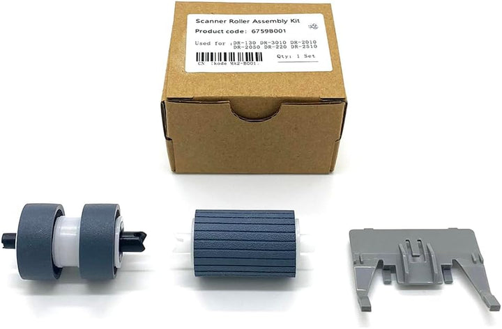 Generic 1 Set Scanner-Wechselrollen-Set für Canon DR3010C DR2010C DR2025C C130 DR2510C (6759B001)
