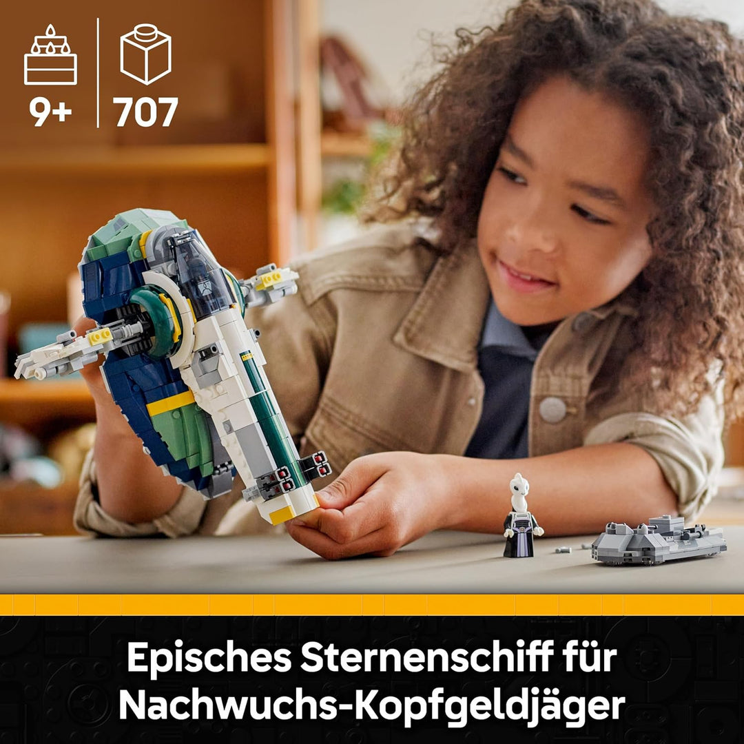 LEGO Star Wars: Angriff der Klonkrieger Jango Fetts Sternenschiff - Spielzeug für Jungen und Mädchen