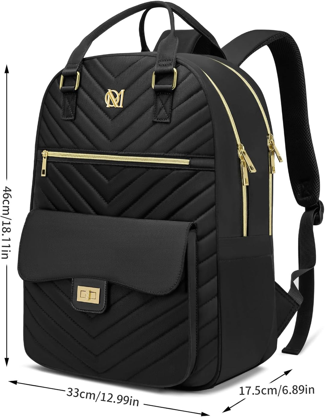 Rucksack Damen 17,3 Zoll Laptoptasche,Schule Rucksack für Uni Studium Student,Damenrucksäcke Arbeits