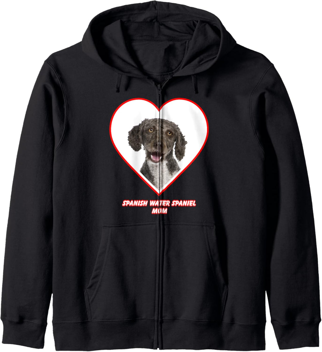 Spanish Water Spaniel Dog Mom Kapuzenjacke