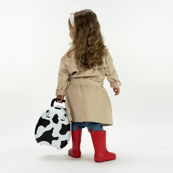 My Carry Potty - Kuh Töpfchen, preisgekrönter tragbarer Toilettensitz für Kleinkinder, den Kinder üb