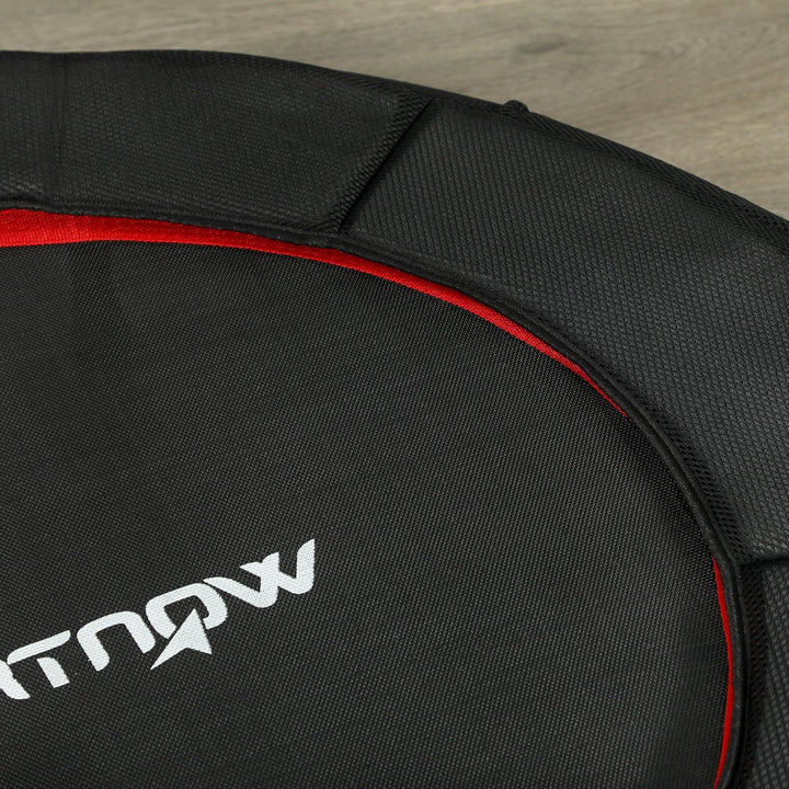 SPORTNOW Fitness-Trampolin, Ø 102 cm, Trainings-Trampolin mit rutschfesten Füssen, Stahlrahmen, Bela