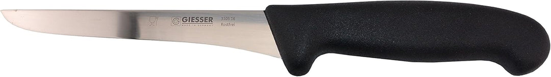 Giesser Messer Ausbeinmesser schwarz 16 cm Klingenlänge - Profimesser