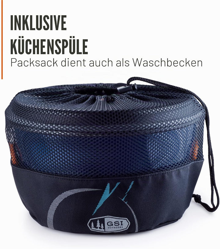 Gsi Outdoors, Bugaboo Base Camper, Superior Backcountry Kochgeschirr Seit 1985 L, L