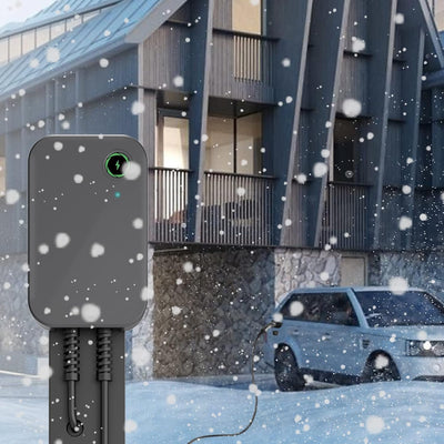 Teskee EV-Ladegerät Typ 2 Wallbox Home Smart EV Auto-Ladestation Elektrofahrzeug-Ladegerät mit Touch