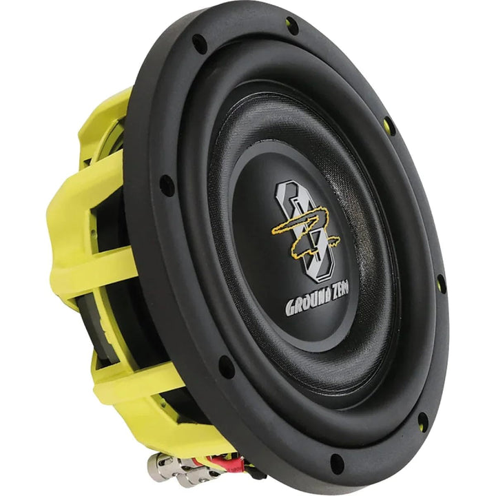 Ground Zero GZHW 8SPL-D2 Flat - 20 cm Passiv Subwoofer mit 800 Watt (RMS: 400 Watt)