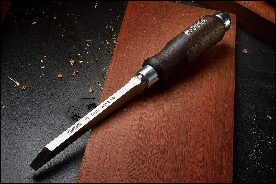 Narex Stechbeitel/Lochbeitel mit Holzheft für Zapfenlöcher 8 mm