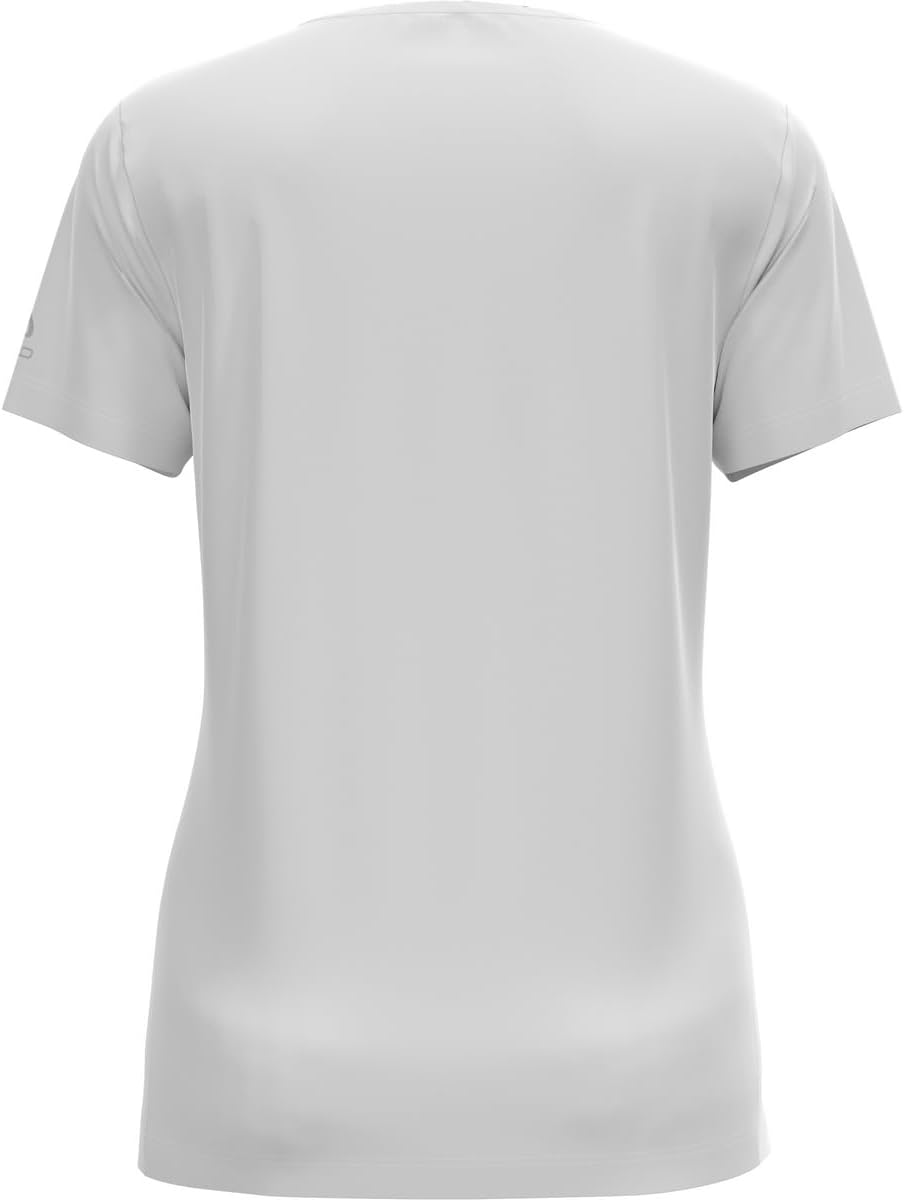 Odlo Damen F-Dry Ridgeline_551401 Kurzarm Shirt, Weiss