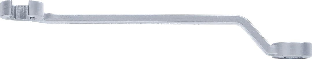 BGS 8291 | Doppel-Ringschlüssel, offen | für Diesel-Einspritzleitungen | SW 17 mm
