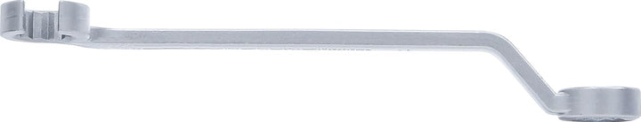 BGS 8291 | Doppel-Ringschlüssel, offen | für Diesel-Einspritzleitungen | SW 17 mm