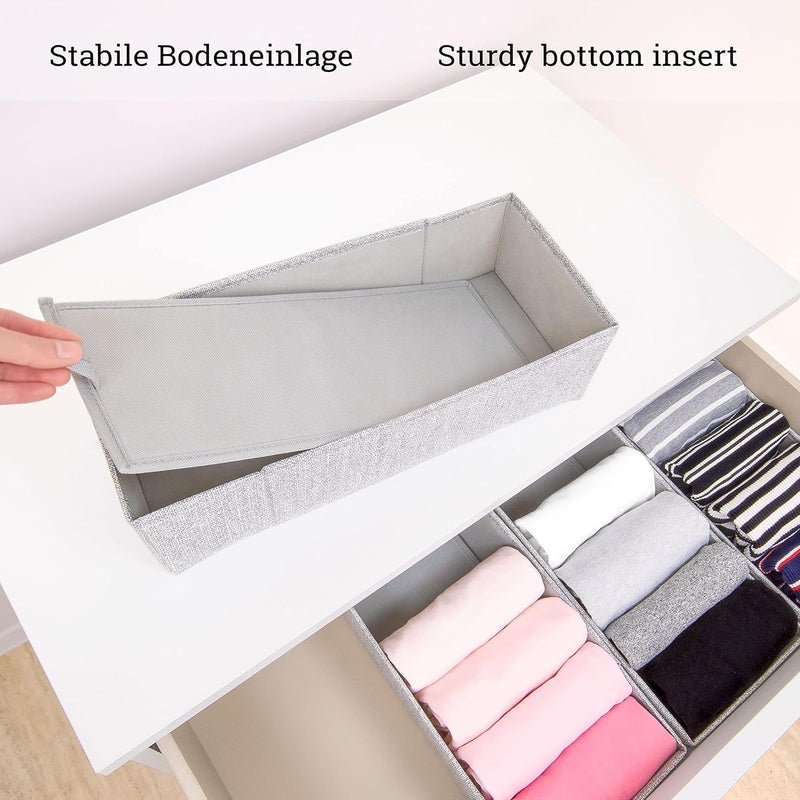 SIMPLE JOY® MALM FileFolding Box für ikea Kommode; DAS ORIGINAL; passgenau; Stabiler Boden; Schublad