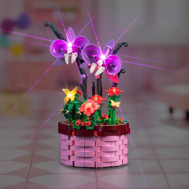 Led Licht Set für Lego Disney Encanto Isabelas Blumentopf (Kein Lego), Dekorationsbeleuchtungsset fü