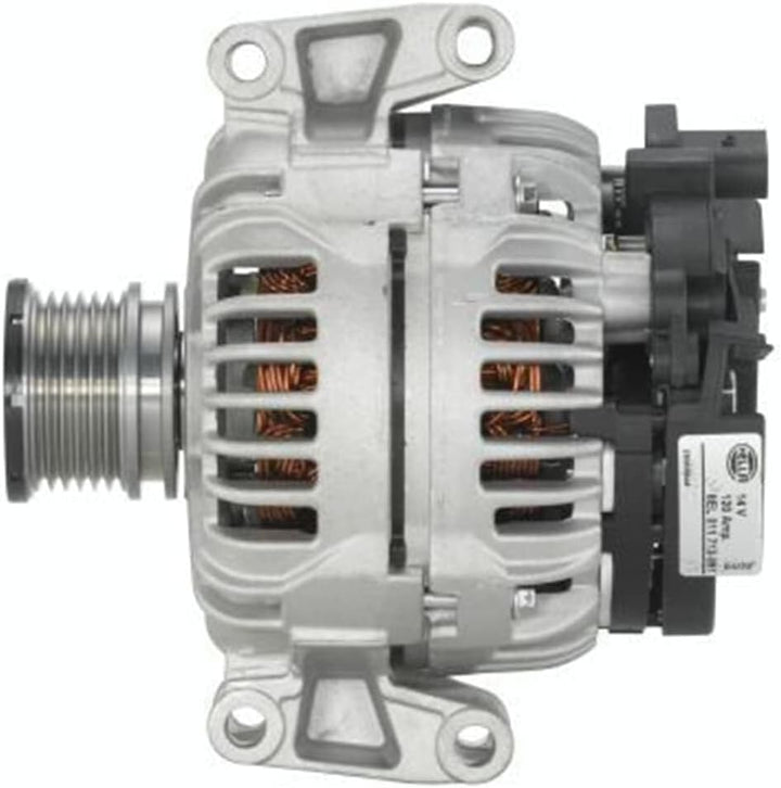 HELLA - Generator/Lichtmaschine - 14V - 120A - für u.a. Mercedes-Benz Sprinter 3,5-T Box (906) - 8EL