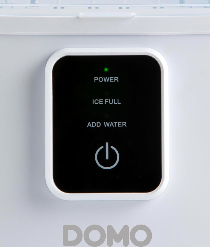 DOMO DO9292IB Eiswürfelmaschine – Eiswürfelbereiter mit Eisschaufel – 0,8 l – 9 Eiswürfel in 8 Minut
