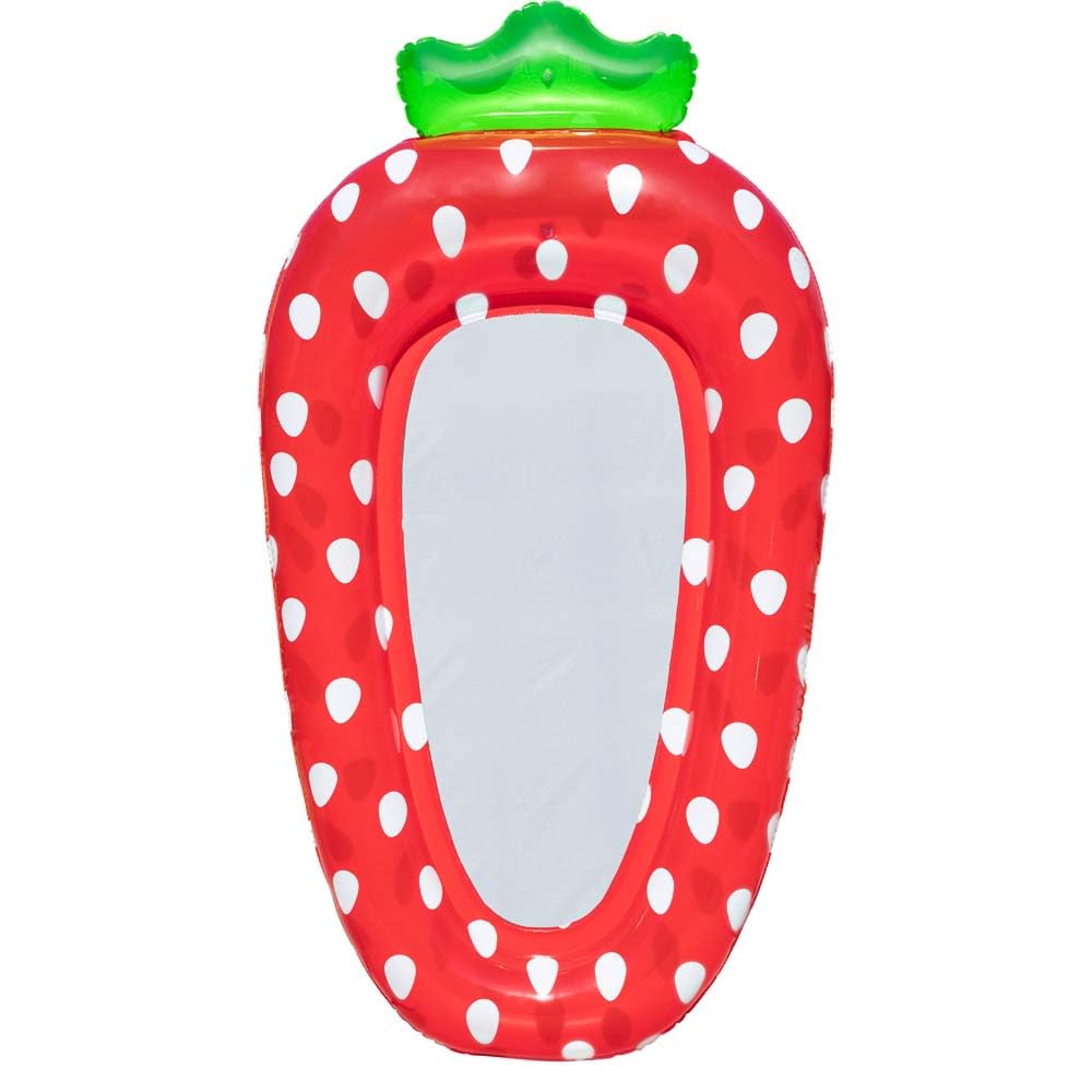 Bestway Sweet Summer Pool Liege Luftmatratze Wasserhängematte für Kinder (Luftmatratze Erdbeere)