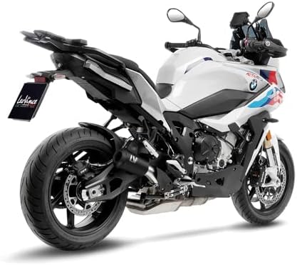 Endschalldämpfer LeoVince SLIP-ON SBK LV-10 FULL BLACK, Edelstahl schwarz, mit Zulassung für BMW S 1