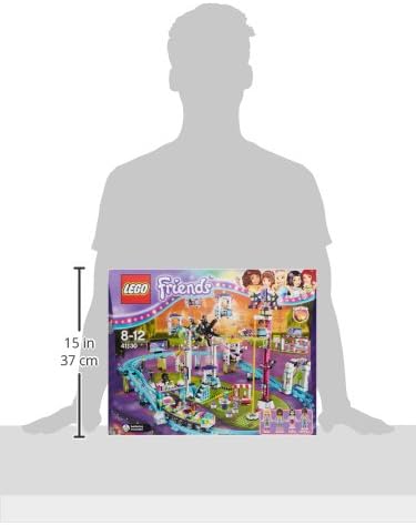 LEGO Friends 41130 - Grosser Freitzeitpark Achterbahn Bauset, Achterbahn Bauset