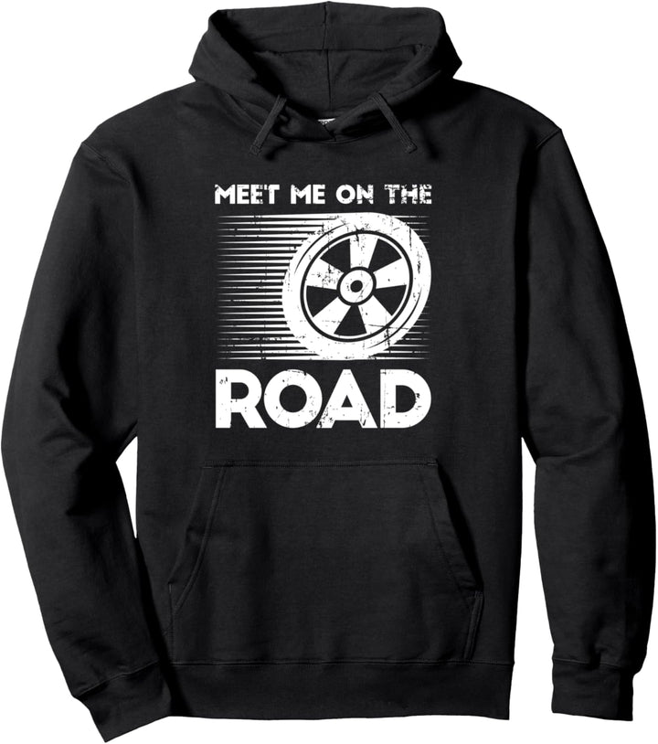 Meet Me On The Road Auto Mechaniker Geschenk Auto Tuning Pullover Hoodie