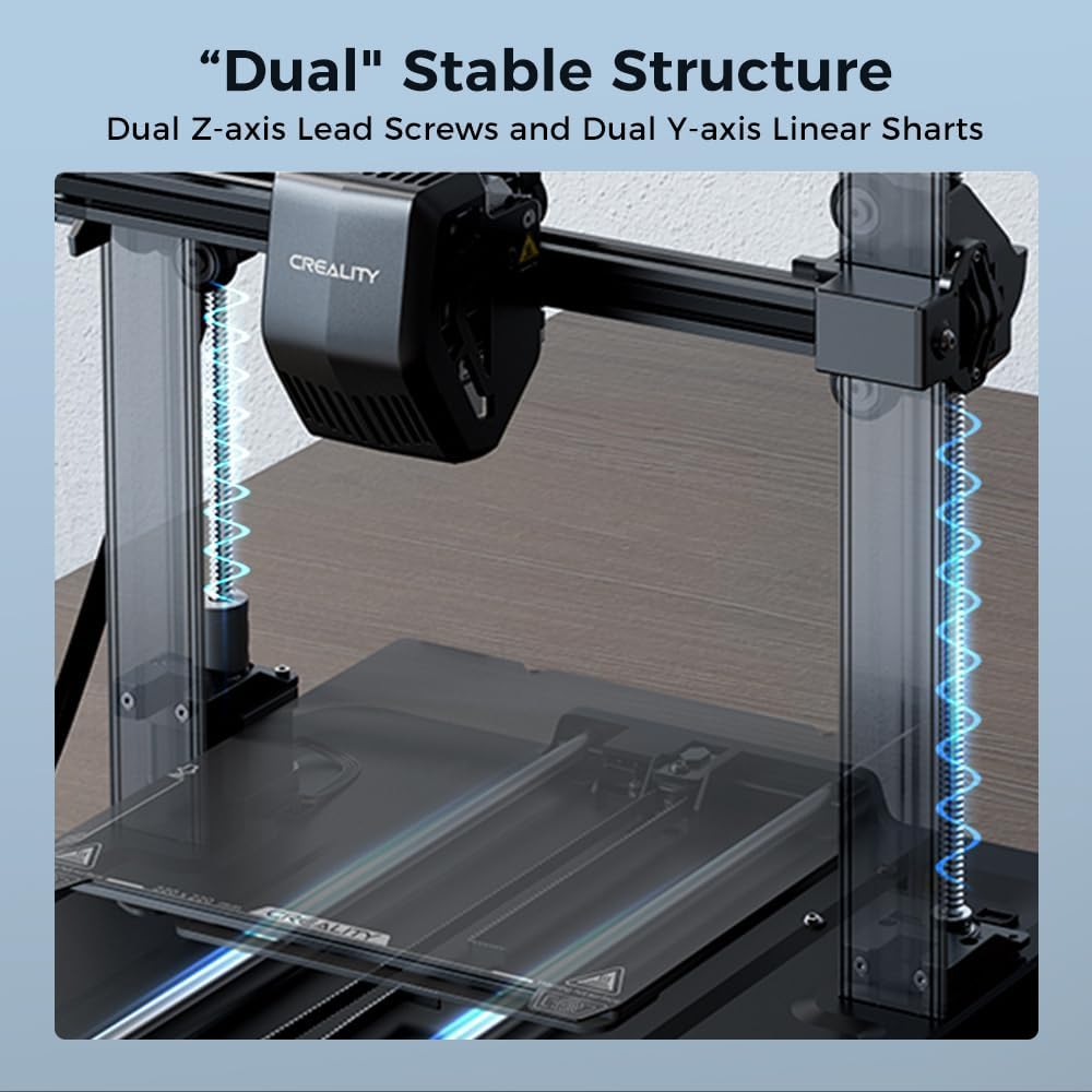 Creality Ender 3 V3 SE 3D Drucker, 250mm/s Druckgeschwindigkeit FDM 3D Drucker mit CR Touch Auto Lev
