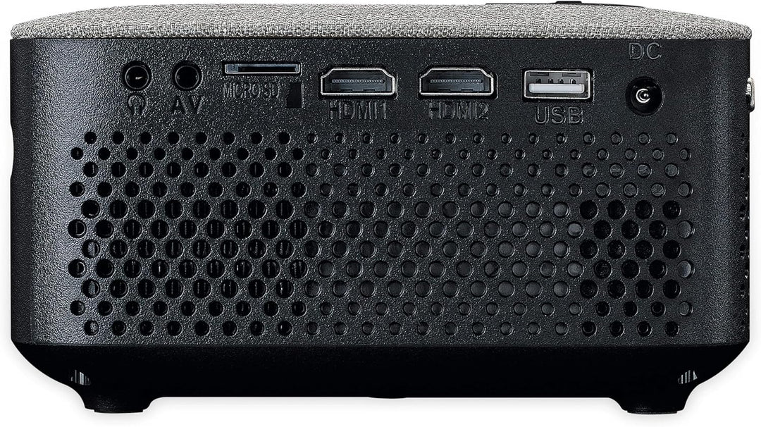 Lenco LPJ-700 Mini Beamer - Bluetooth Beamer - Mini Projektor 4000 Lumen - 30.000 Stunden Lebensdaue